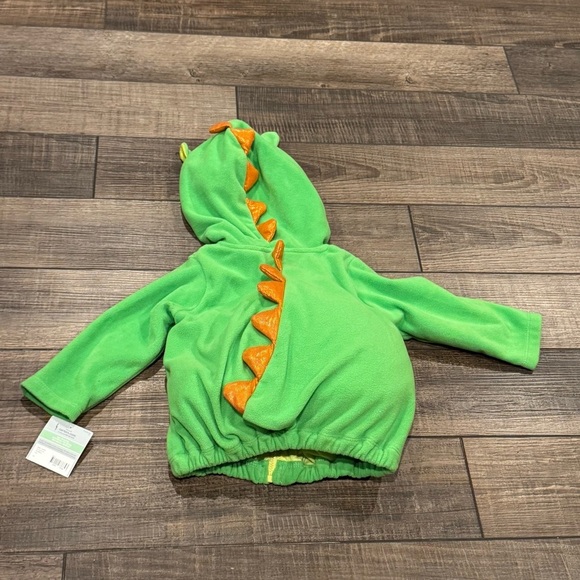 NEW Carters 2 Piece Infant Dinosaur Dragon Costume Fleece 18 Months Halloween - Picture 4 of 7